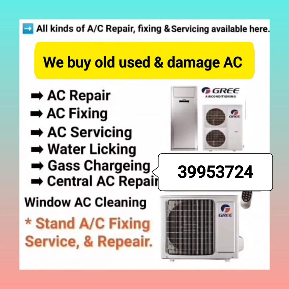 We maintain all types of air cond - 1