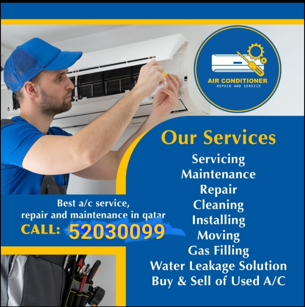 We maintain all types of air cond - 2