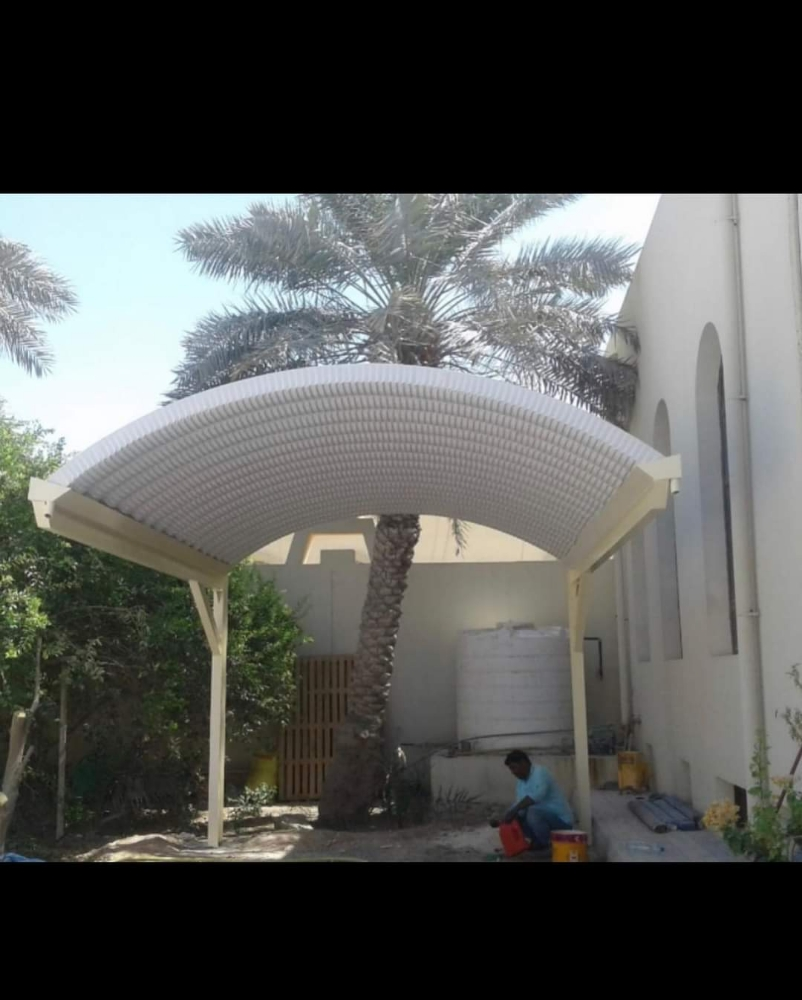 نقوم بجميع اعمال الحداده مظلات لل - 2