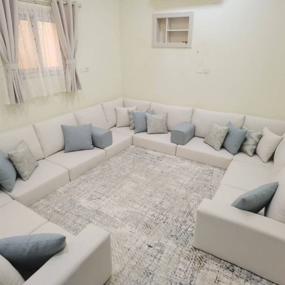 making new sofa & curtains - 15