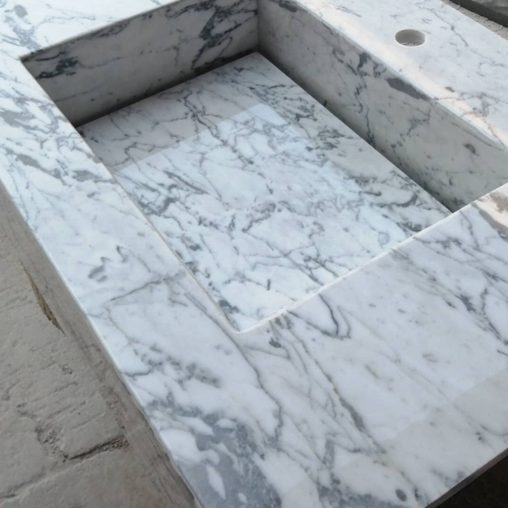 Marble and granite sinks at best - 15