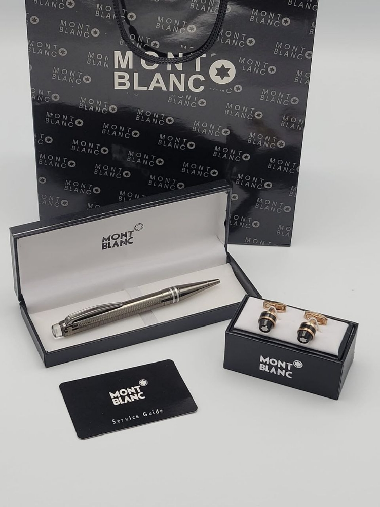 MONT BLANC pens& cufflinks - 12