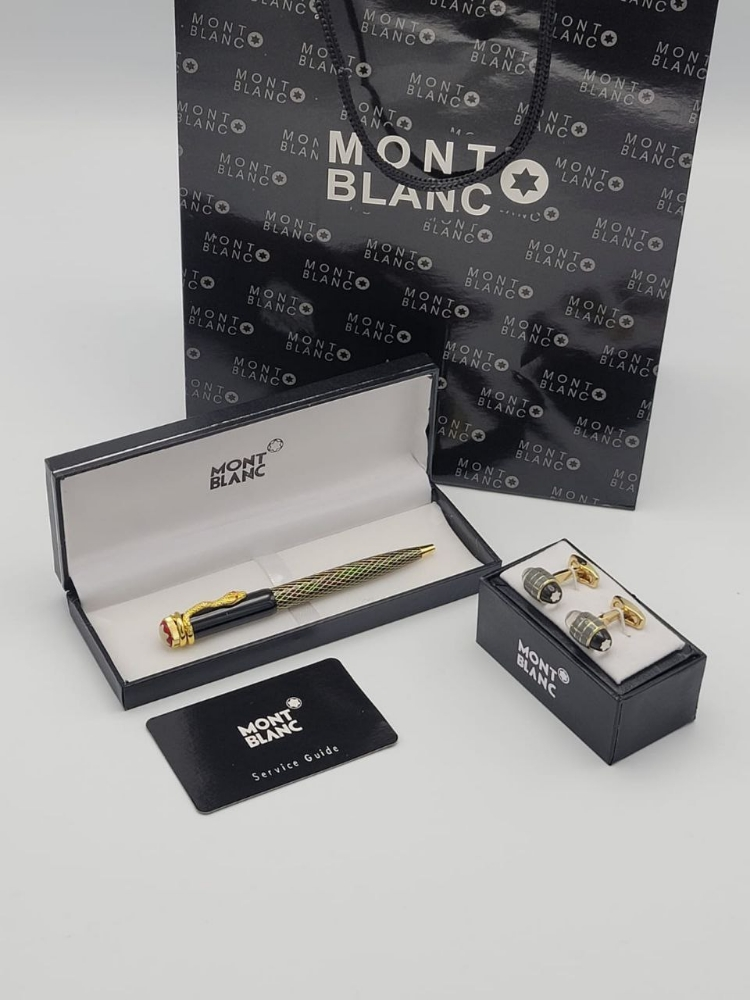 MONT BLANC pens& cufflinks - 9