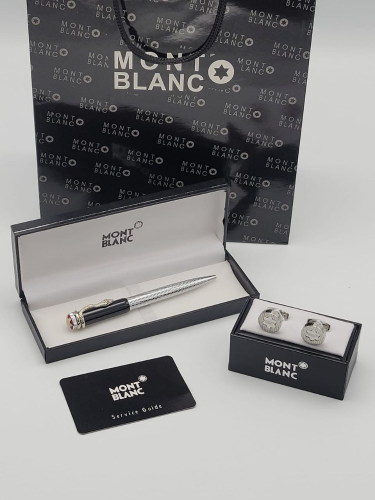 MONT BLANC pens& cufflinks - 8