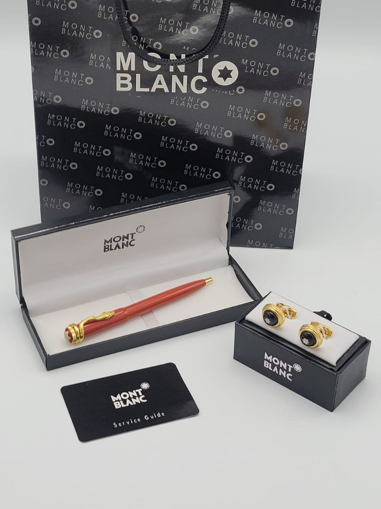 MONT BLANC pens& cufflinks - 10