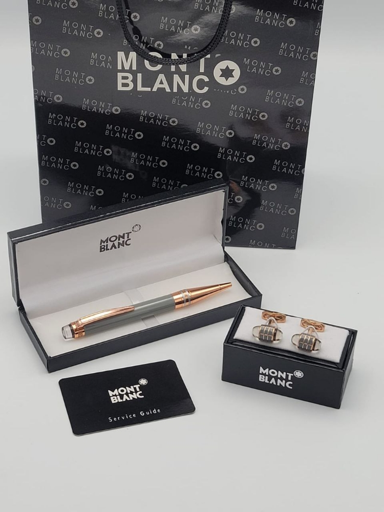 MONT BLANC pens& cufflinks - 5