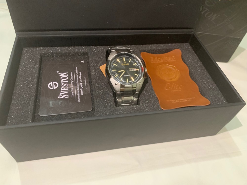 sviston elite graviti watch - 2