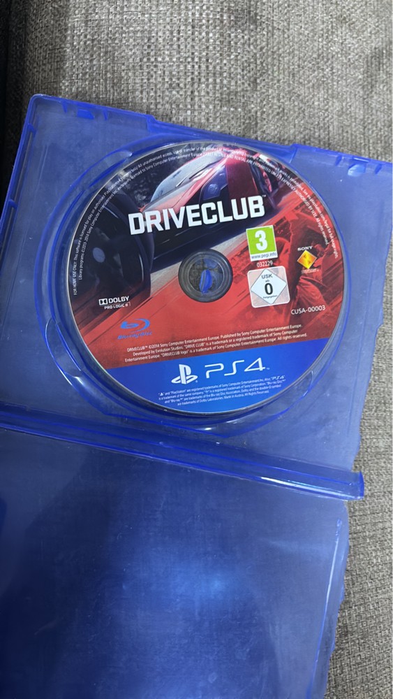 cd of drive club - 1
