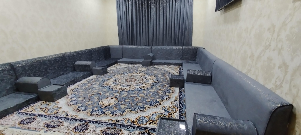 طقم أريكة ستارة خلفية صنع الأرضيا - 1