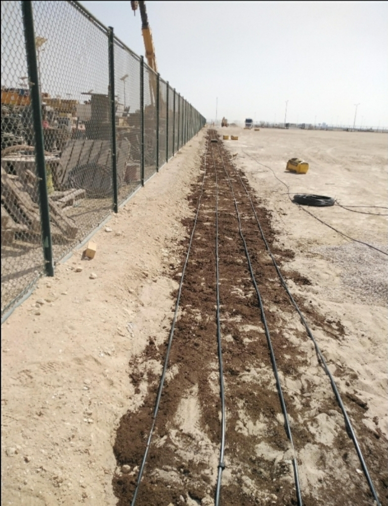 عمل شبكات الرى - 2