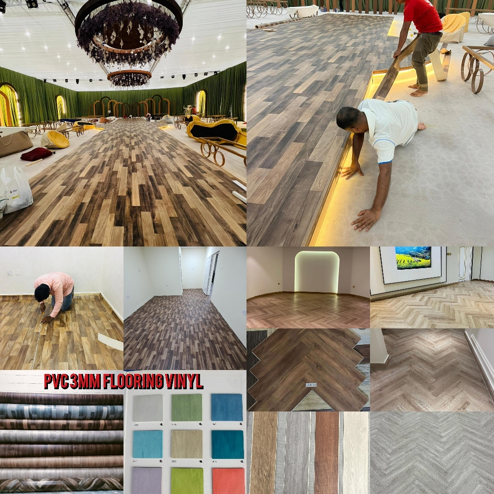 soft vinyl flooring plastic - 8