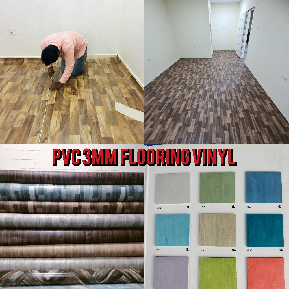 soft vinyl flooring plastic - 1