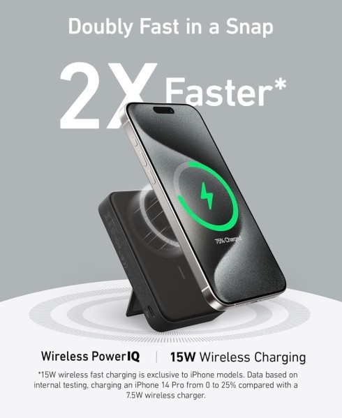 Anker MagGo charger - 2