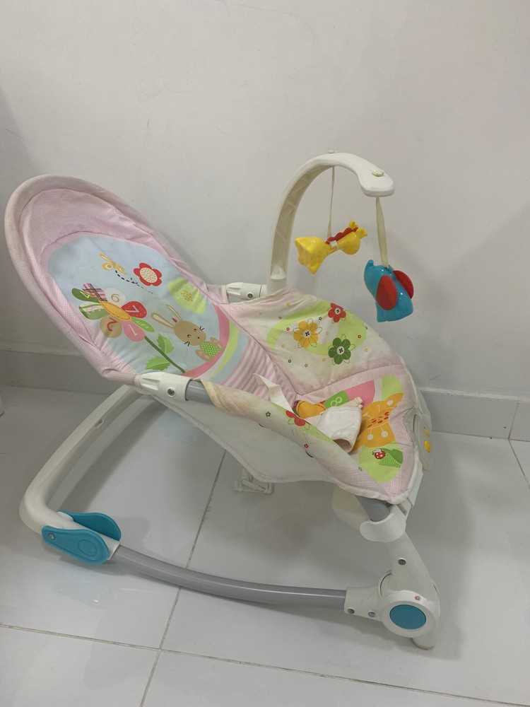 سرير هزاز مع موسيقى - 3