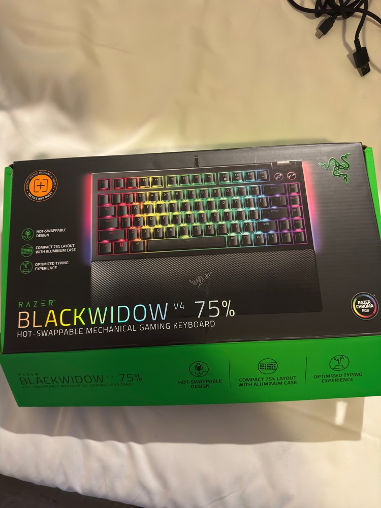 Razer keyboard blackwidow 75% - 2