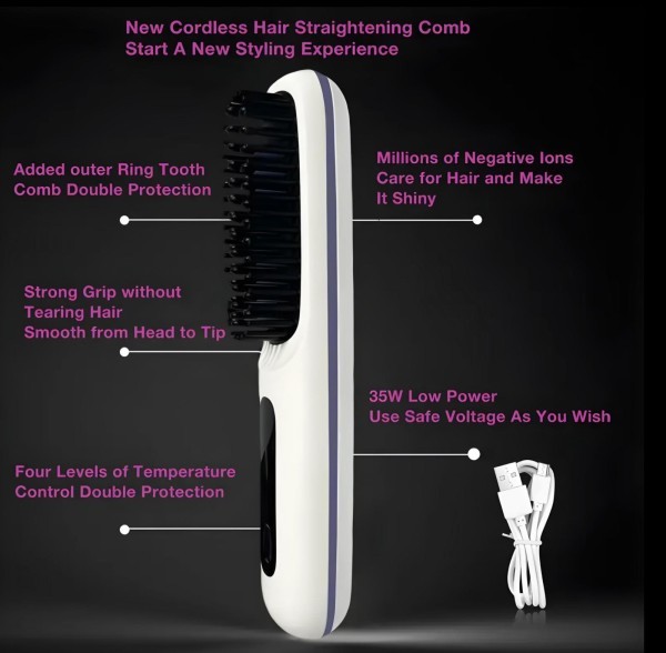 beard wireless comb - 6
