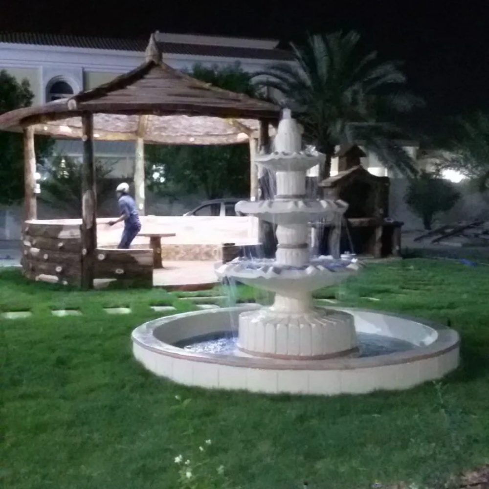 شلالات وبرجولا ونافورة - 15