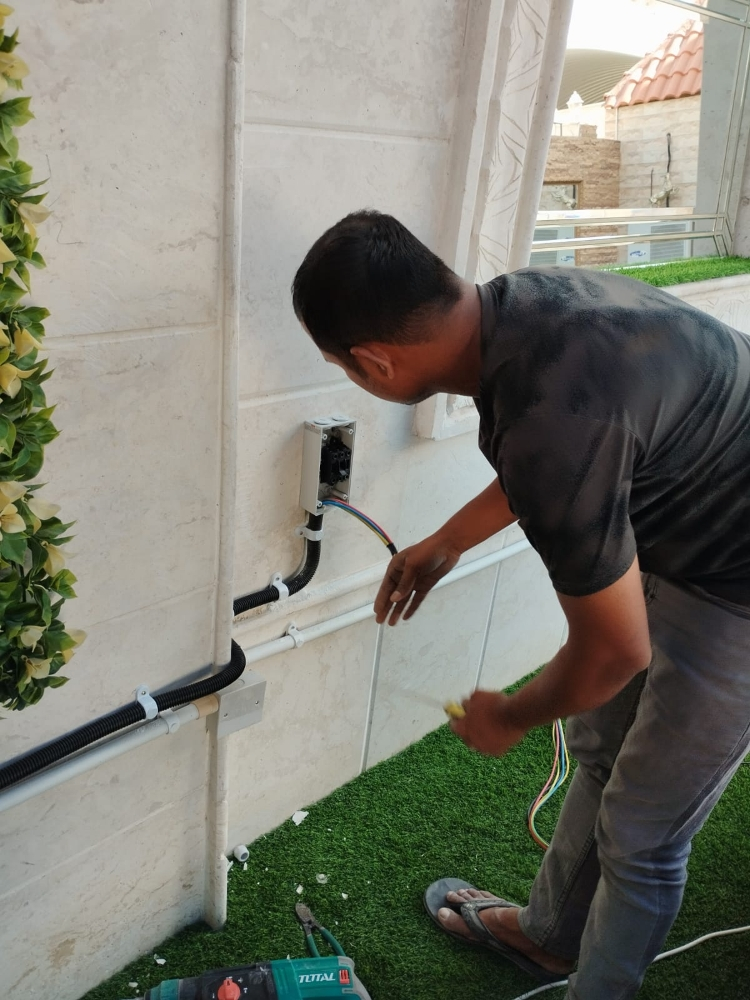 electric vehicle charging install - 4