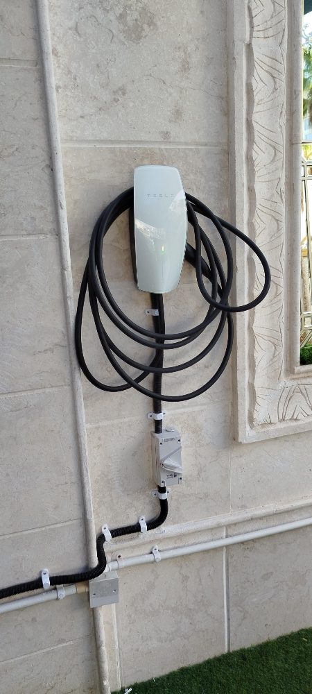 electric vehicle charging install - 2