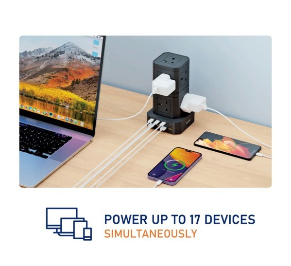 Moxedo Smart Hub Power Strip - 5