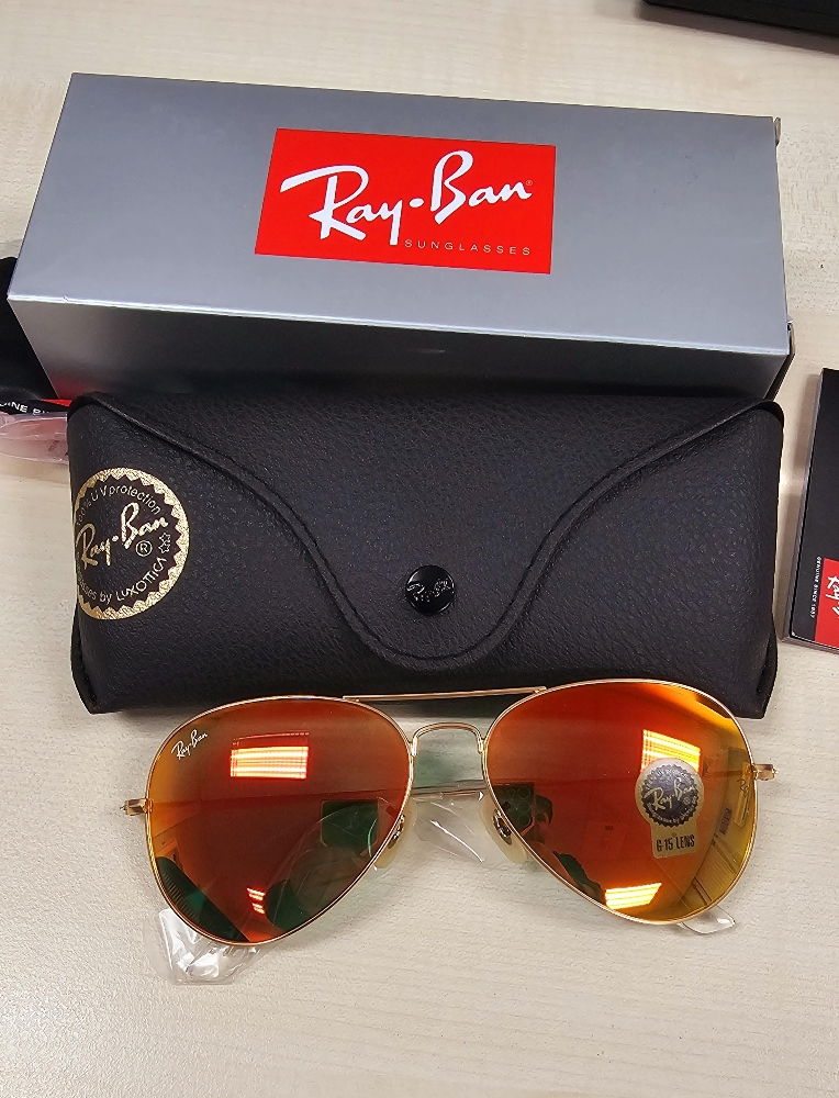 High Quality RayBan Aviator 58mm - 5