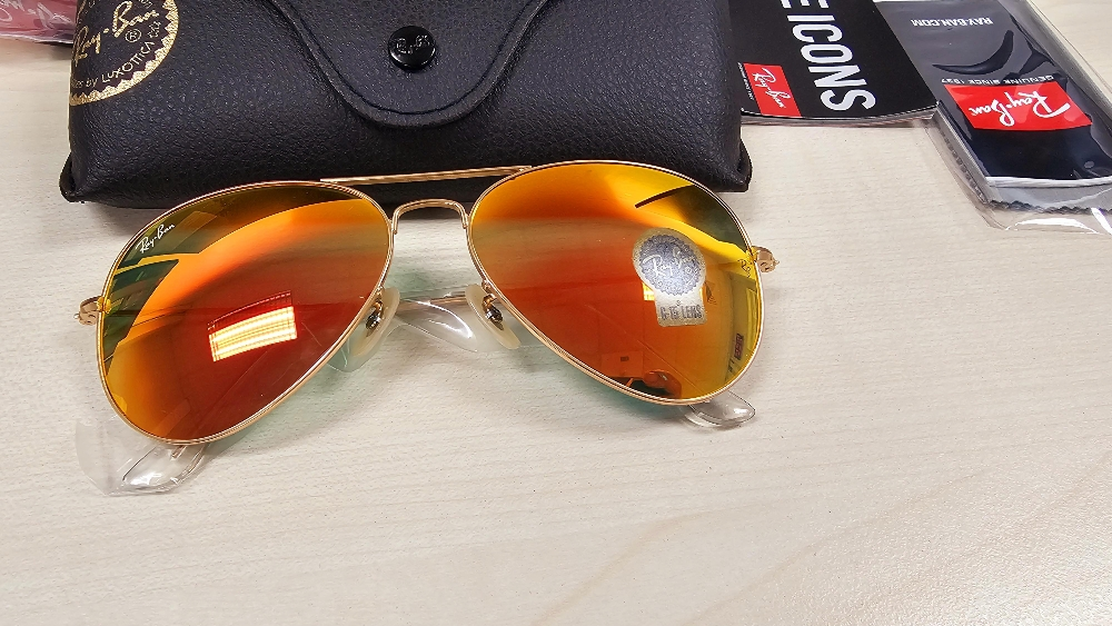 High Quality RayBan Aviator 58mm - 6