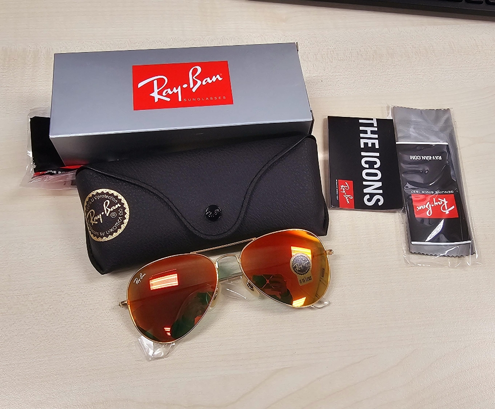 High Quality RayBan Aviator 58mm - 1
