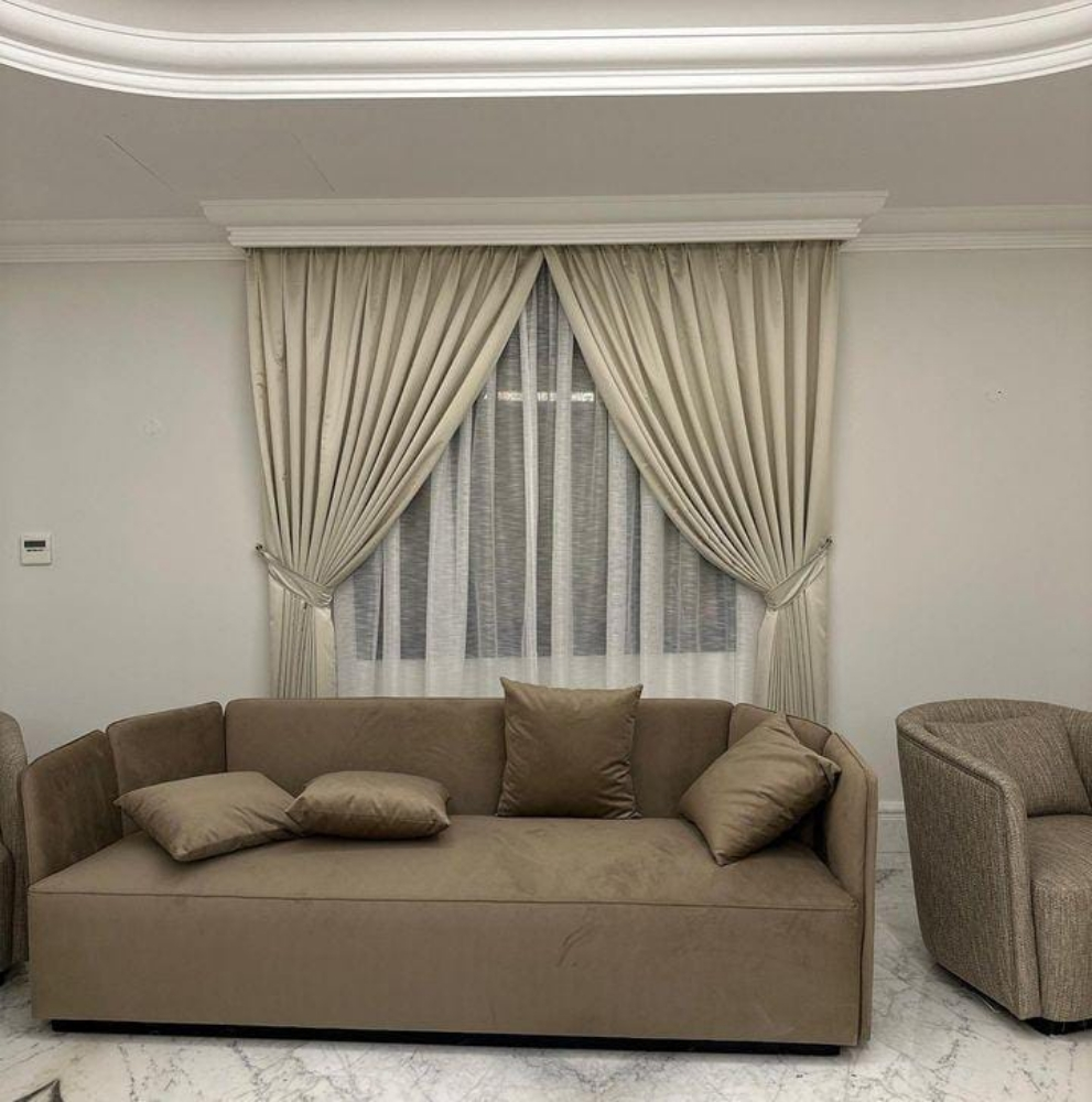 Curtains and blind and Roller and - 1