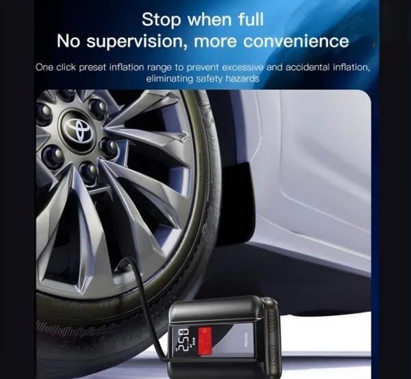YESIDO Wireless Tire Inflator - 6