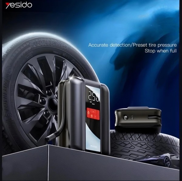 YESIDO Wireless Tire Inflator - 4