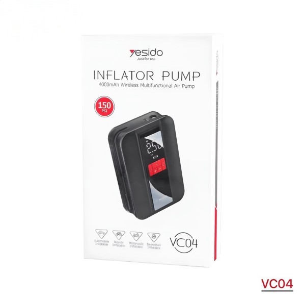 YESIDO Wireless Tire Inflator - 3