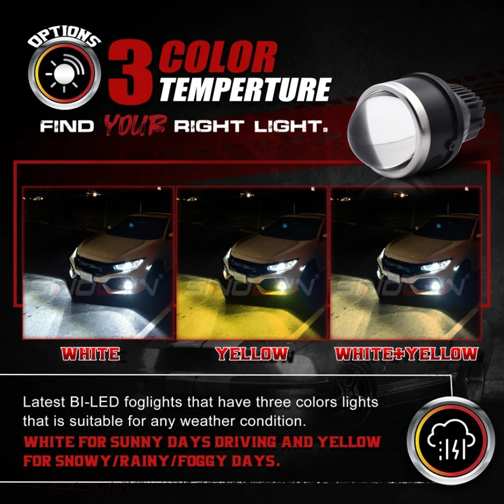 tri color light Hi/Lo off road - 5