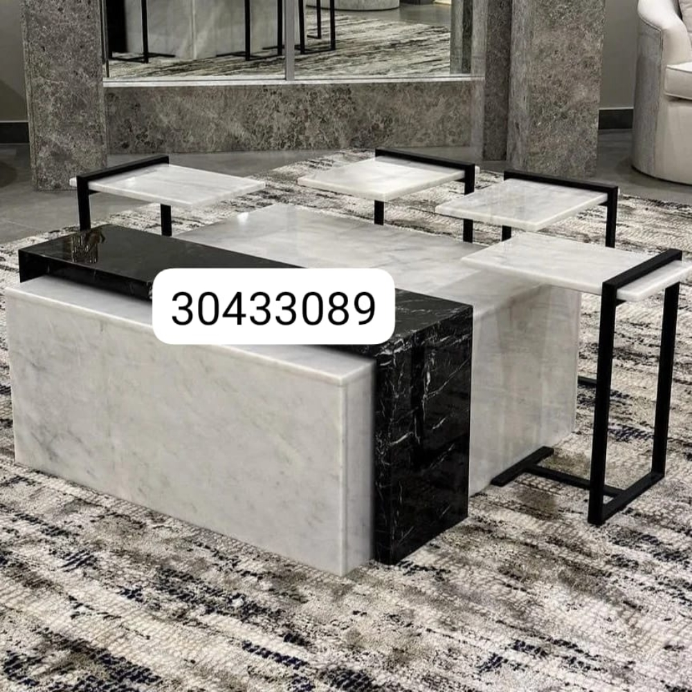 طاولات وكراسي حديد مشغول - 4