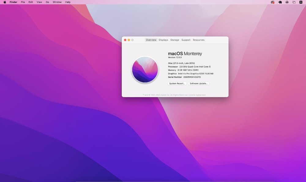imac late 2015 21.5" - 1