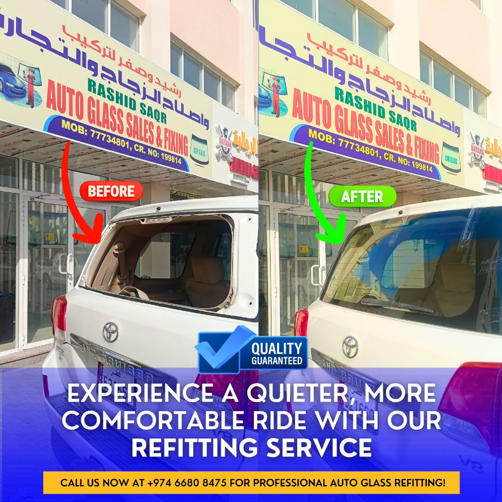 CAR GLASS SALES AND FIXING SHOP . - 1