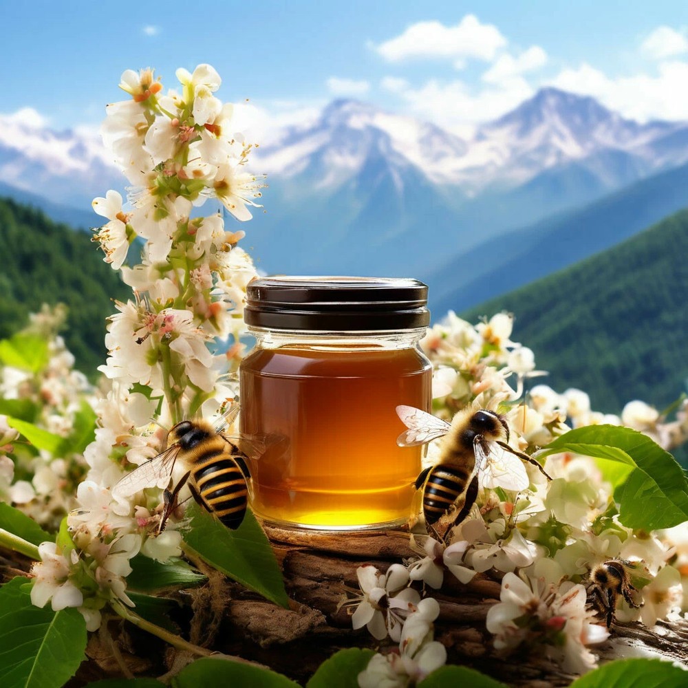 ORGANIC MOUNTAIN & WHITE HONEY - 1
