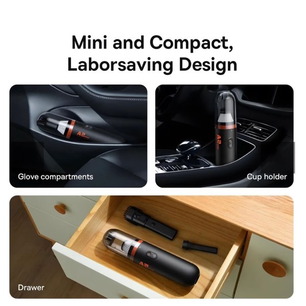 BASEUS A2 Pro Car Vacuum Cleaner - 3