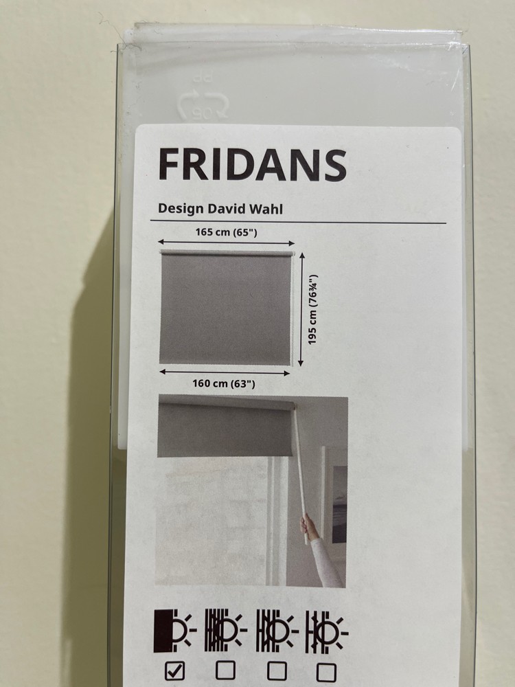 Block-out IKEA blind 160x195 cm - 5