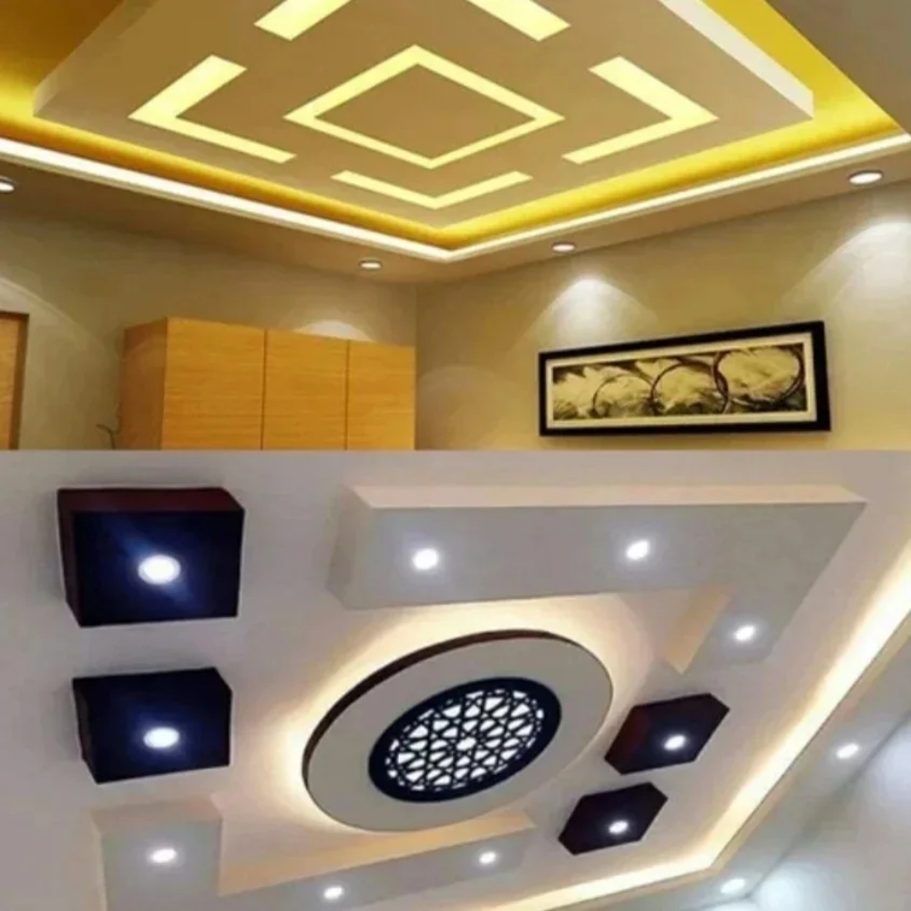 اعمال ديكور جبس والكهرباء - 10
