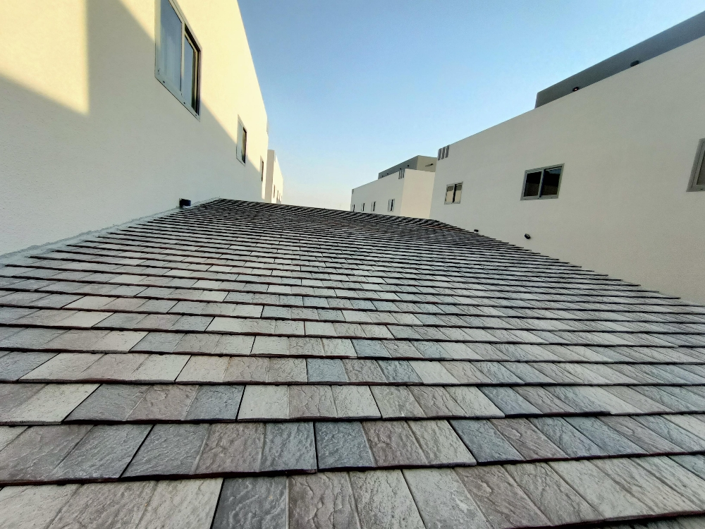 supply and fixing of Roof tiles . - 1
