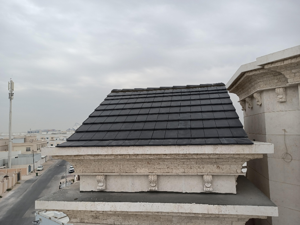 supply and fixing of Roof tiles . - 3