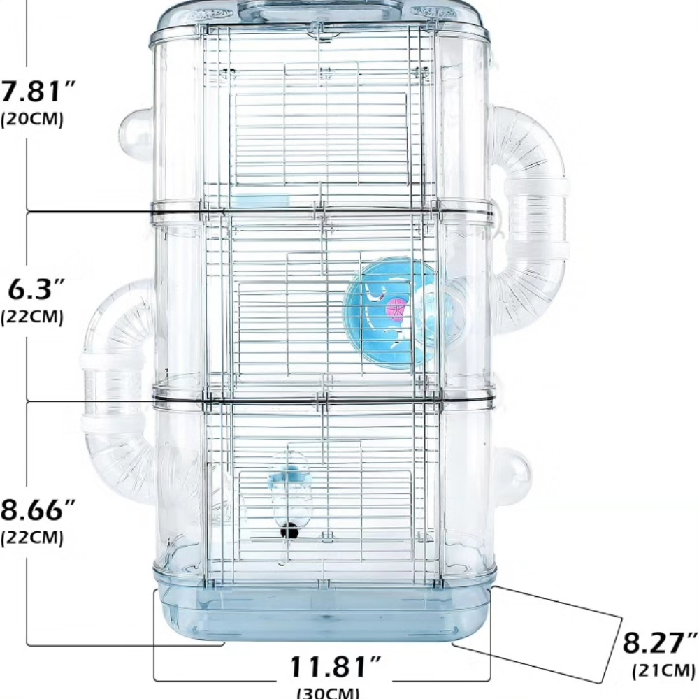 hamster cages 3 floor - 2