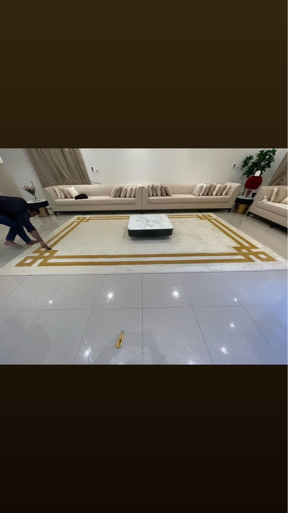 Carpet design making new - 2