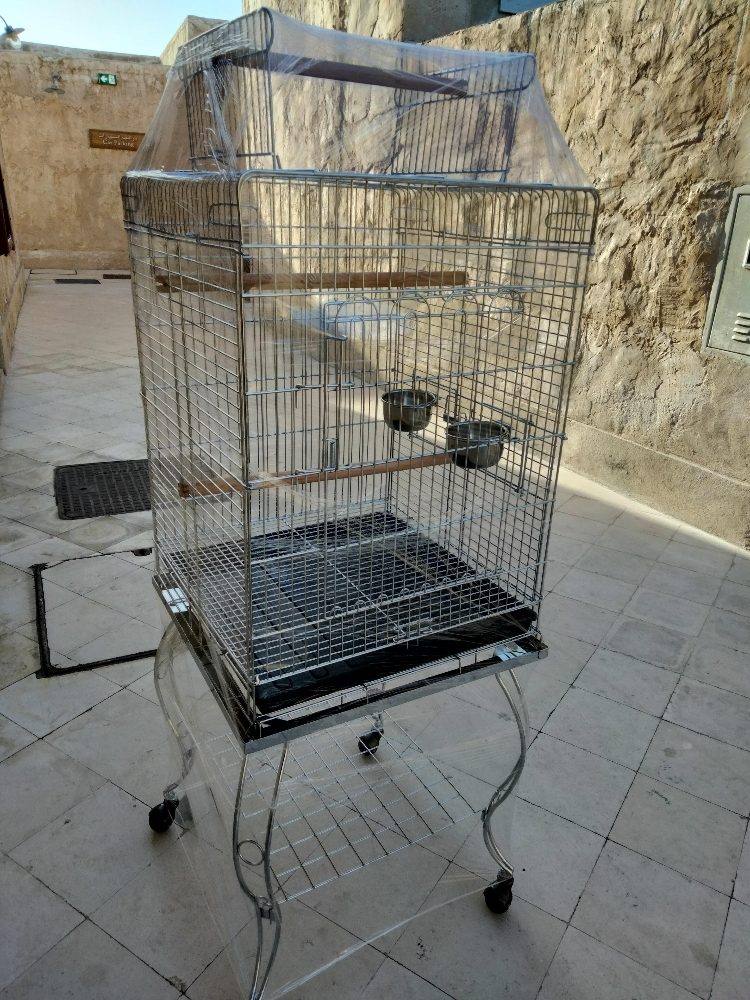 parrot cage steel new - 1