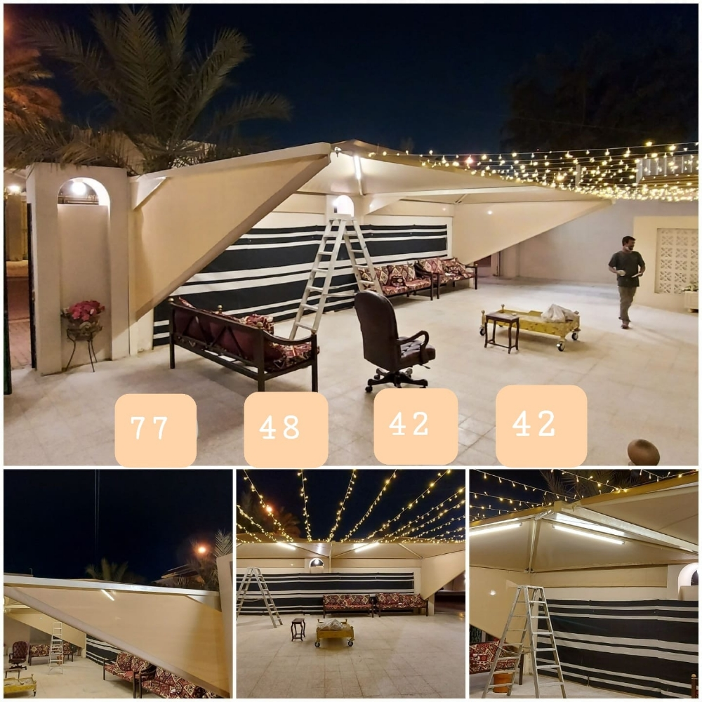 مظلات_كويكسبان_قماش_سواتر بلاستيك - 8