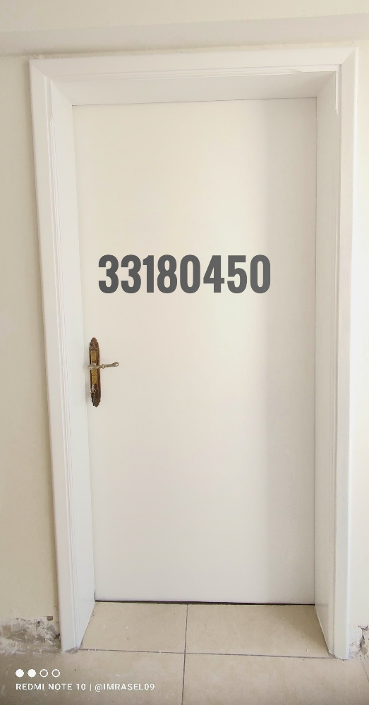 Wood door painting - 2