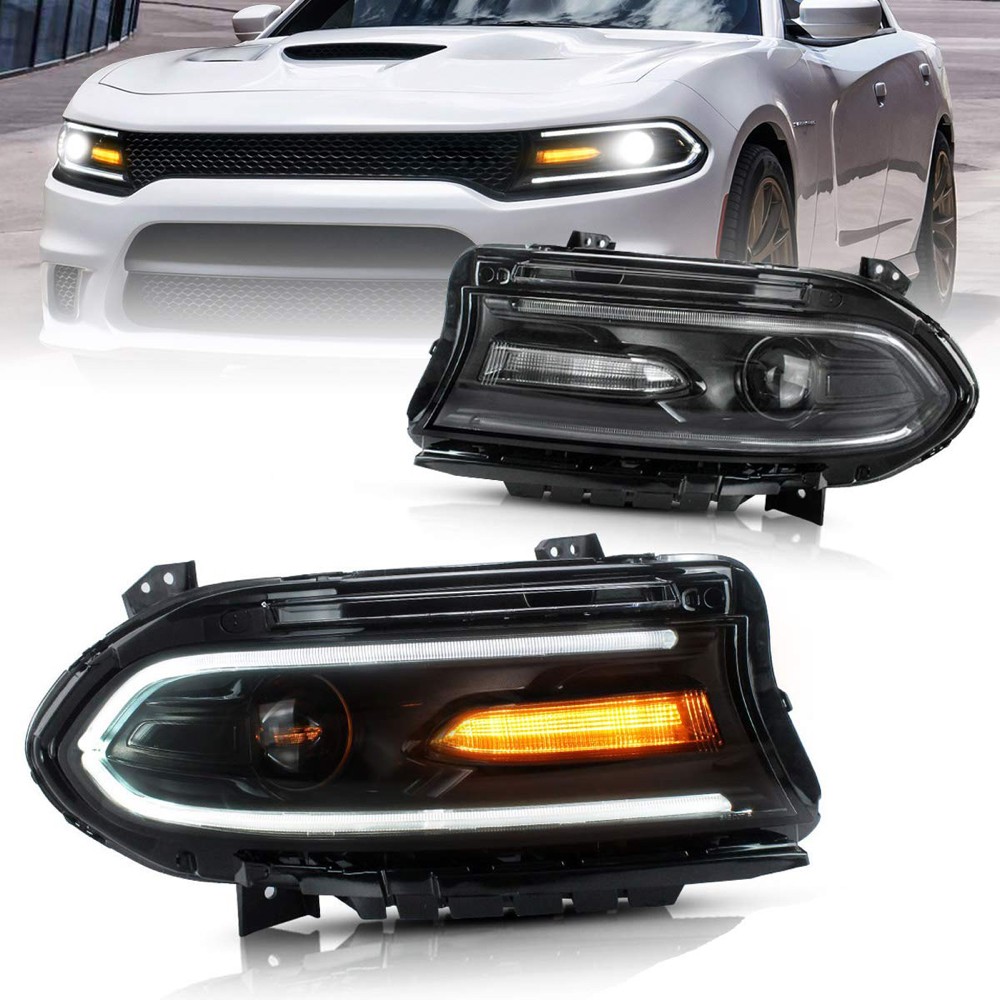 Dodge charger headlights - 4