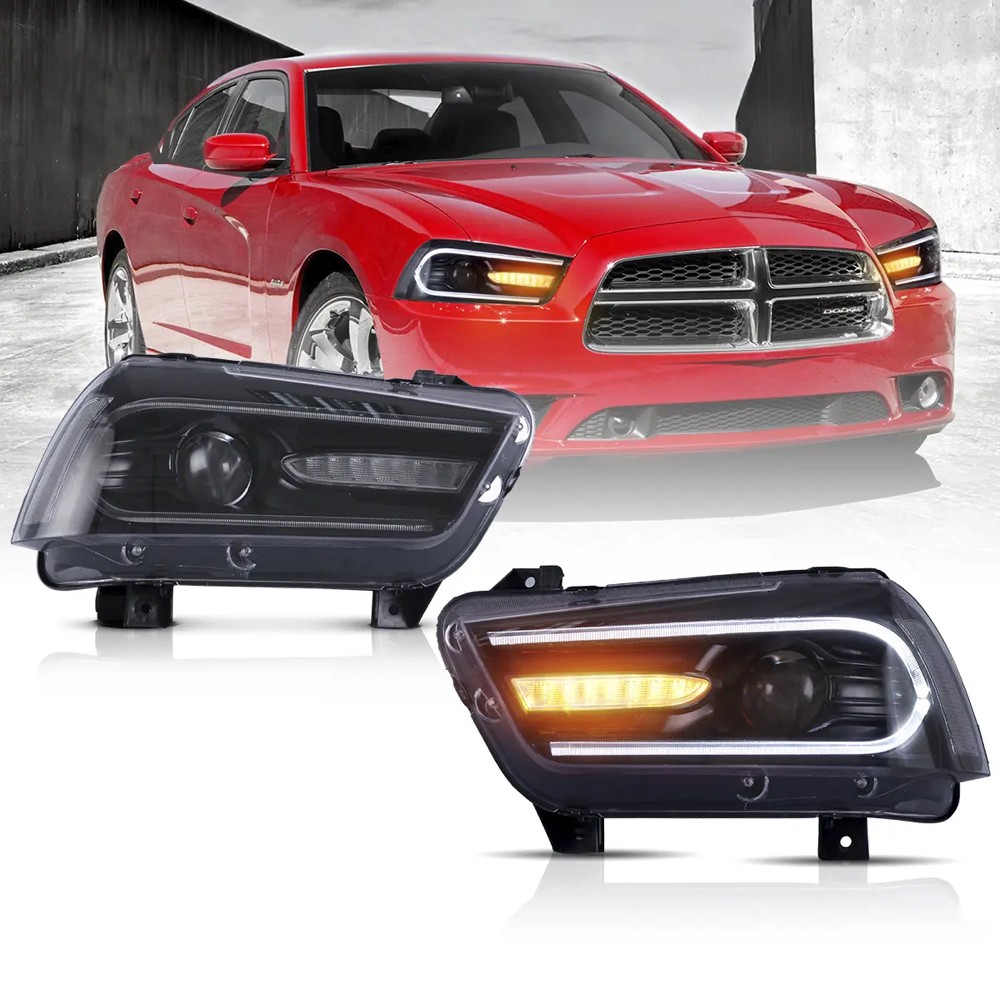 Dodge charger headlights - 6