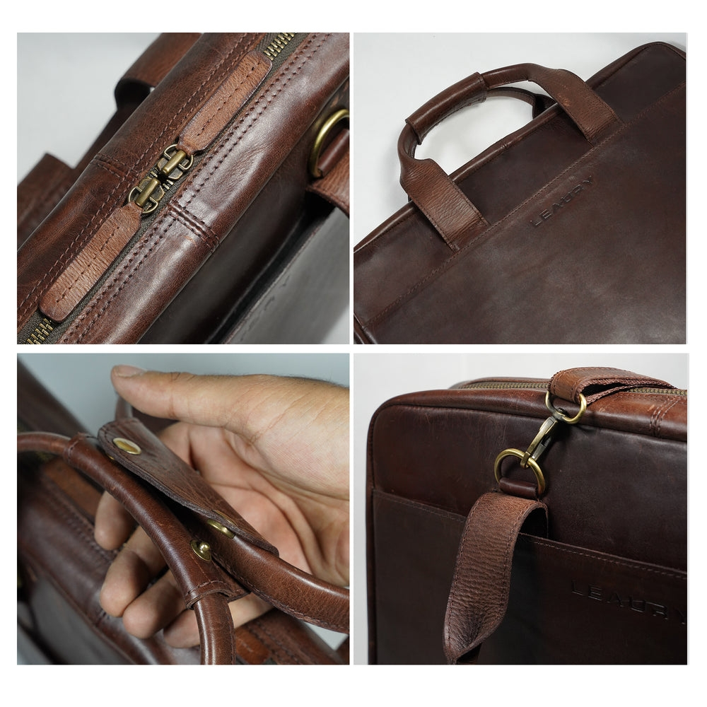 Leather Laptop Bag - 5