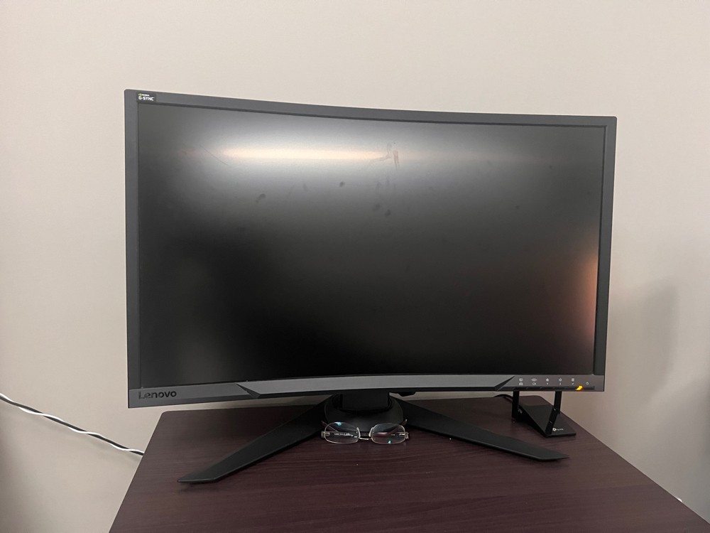 Lenovo Y27g Curved27inch monitor - 2